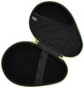 XIOM Table Tennis Racket Case, Ovre Hard Full Case, Black X Lime, 91019
