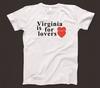 Virginia è per gli amanti T-shirt 957 Richmond Norfolk Qualcosa di Selvaggio Cult Film anni '80