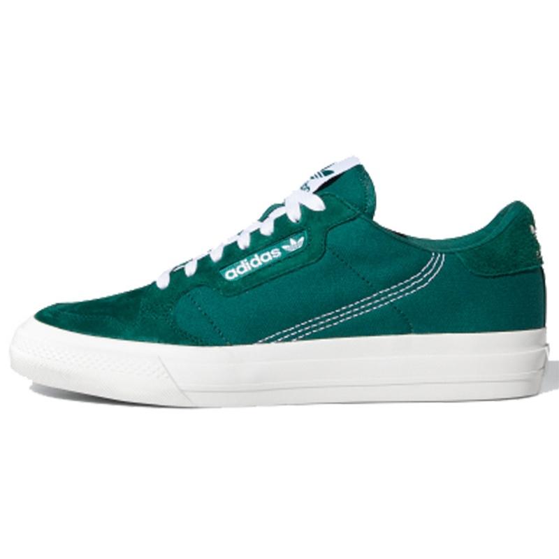 adidas Continental Vulc  Collegiate Green / Cloud White  Men s EG6734 EU 40⅔