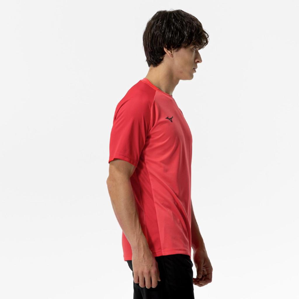 Mizuno Soccer Wear PRO Field Shirt P2MAC043 Poppy Red/Chinese Red