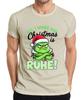 All I Want For Christmas Is Rest Grinch Santa Hat Funny Unisexs Tshirt
