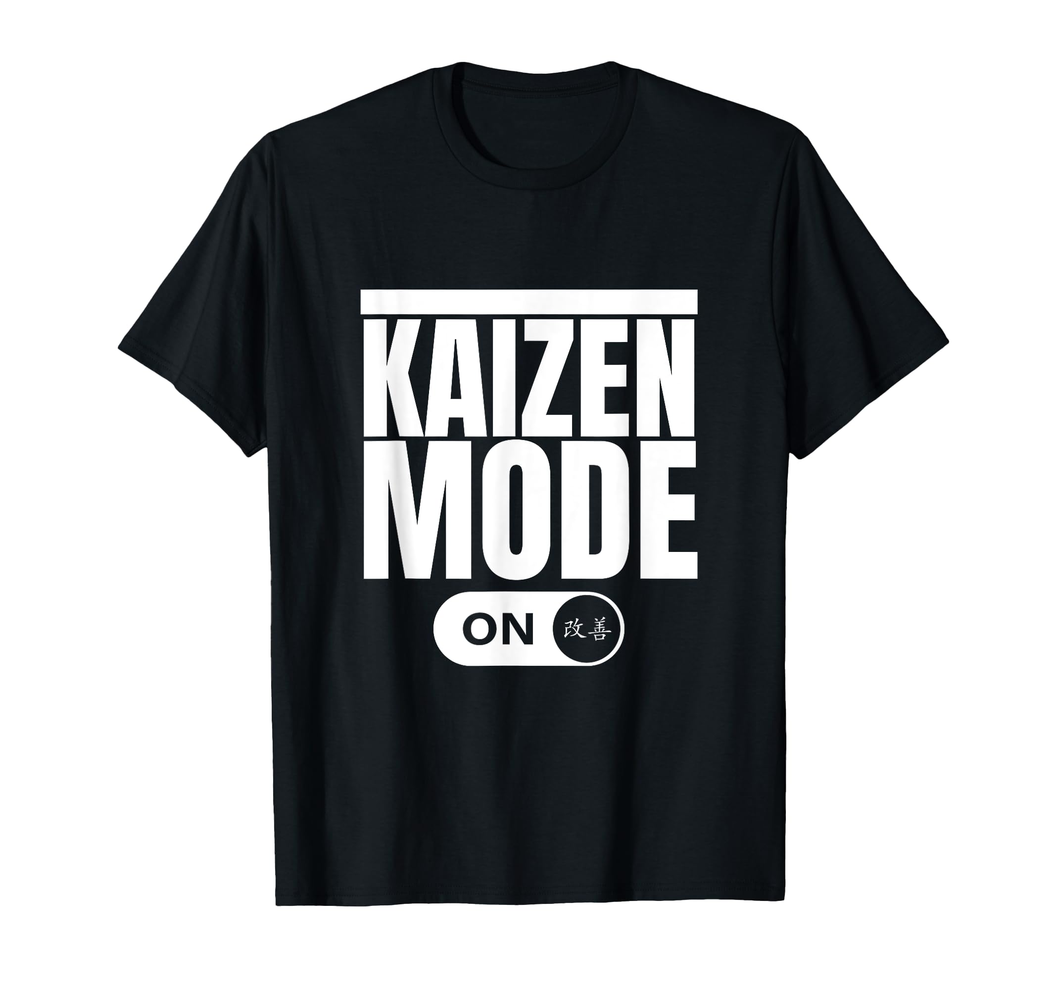 

Kaizen Mode On Funny Japanese Kaizen T-Shirt чорний