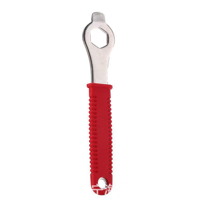 Bicycle Multi-Tool: Bottom Bracket, Freewheel, Derailleur Hanger, Chain Wrench - 3-in-1 Maintenance Tool