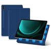For Samsung Galaxy Tab S9 FE+ Case Magnetic PU Leather+PC Anti-scratch V-fold Stand Tablet Cover