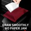 Car Tissue Box Hanging Sunshade Translucent Fur Car Multi-function Tissue Bag Customizable Translucent Material