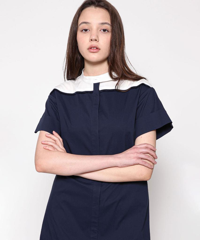 02ARMOIRE Teo Dress _ Navy