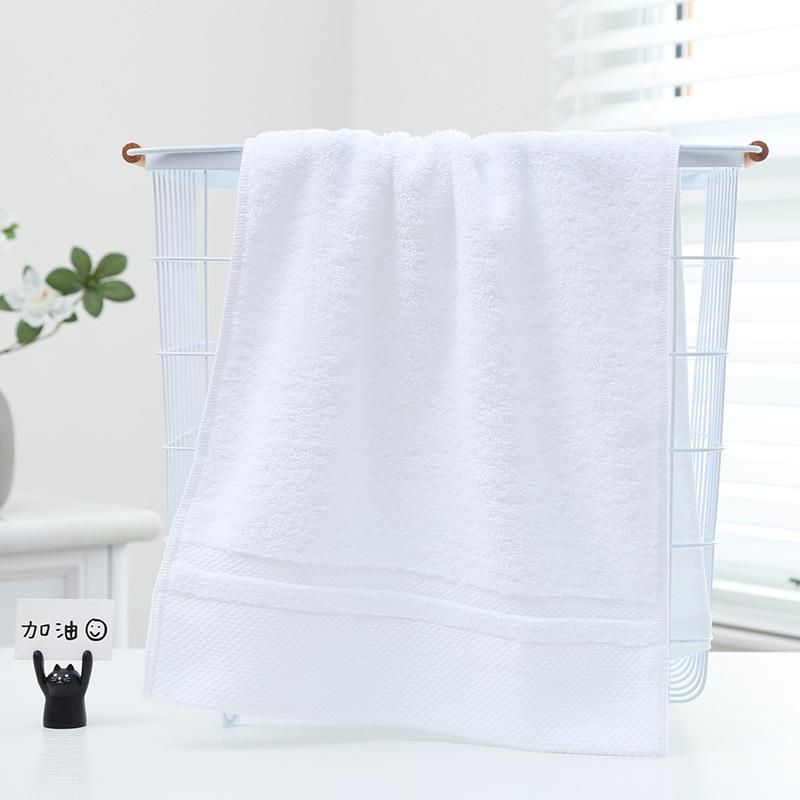 

Cotton 16 Spiral Hair Platinum Forging Hotel Towel Bath Towel Plain Broken Gift Face Towel Beach Towel 37*75 single piece [120g]