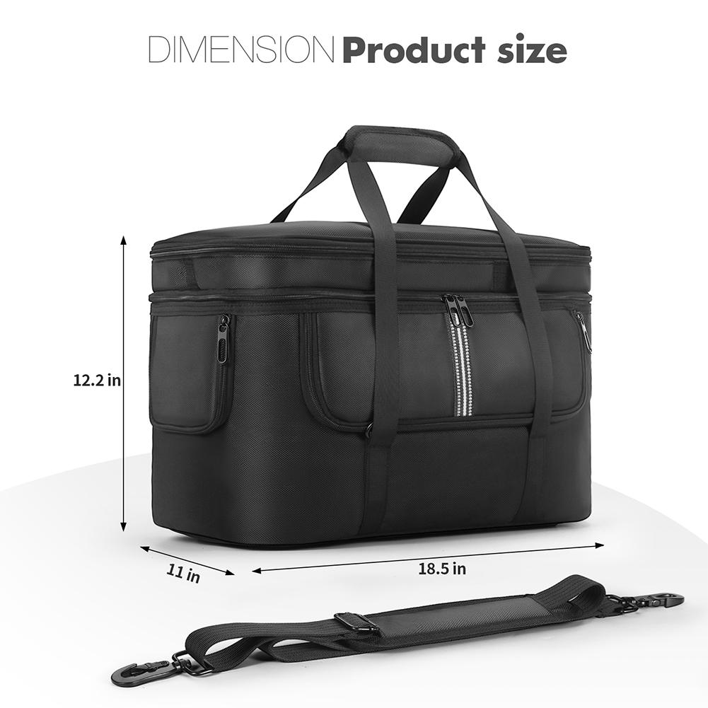 Carrying Case Portable Power Station Bag Waterproof Protective Case with Shoulder Strap Travel Storage Bag for DJI Power 1000