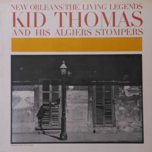 Виниловая пластинка KID THOMAS HIS ALGIERS STOMPERS Kid Thomas And His Algiers Stompers RLP365 Riverside Recor UK Jazz Б/у
