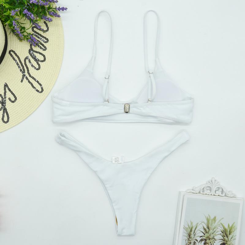 Plus Size Sexy European & American Triangle Bikini Swimsuit