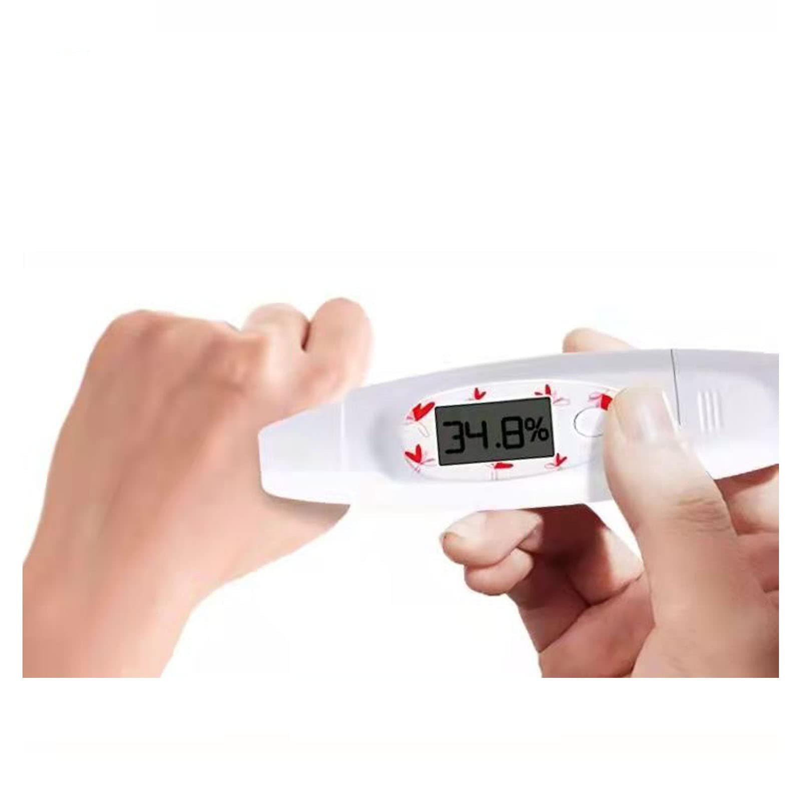 

Elitzia Цифровой дисплей BIA Анализатор кожи Цифровой ЖК-дисплей BIA Анализатор влажности кожи белый