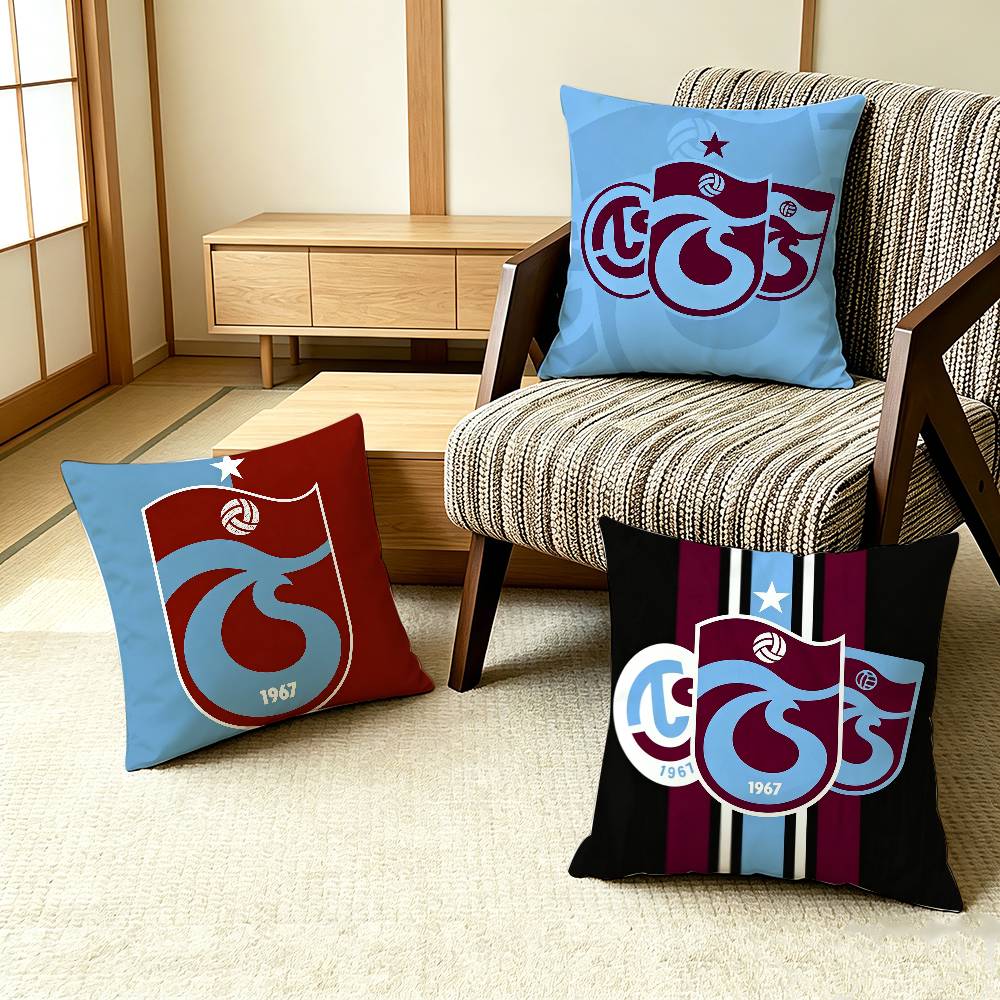 SSports Art Turkey TTrabzonspor Pillow Case Pattern Printed Pillowcase For Living Room Sofa Cushion Cover