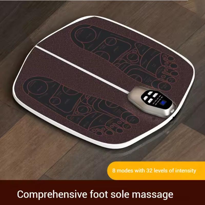 Intelligent Foot Pads Massager 2025 New Popular - Pulse Physiotherapy Microcurrent Function Multi-mode Health Foot Massager