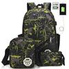 Waterproof travel laptop backpack children School Bags teenager Boys girls camouflage school Backpack set high School backpack