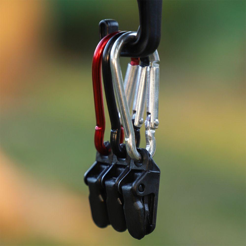 40Pcs Plastic Alligator Tent Clips Anti-Skid Awning Tarpaulin Clips Outdoor Camping