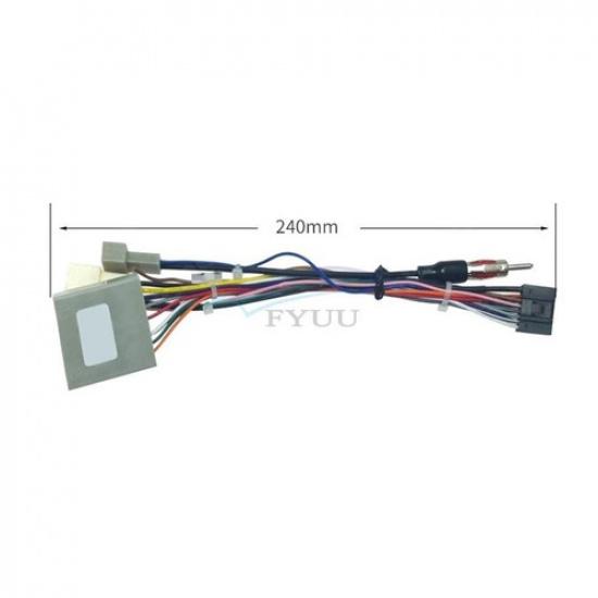 Car Multimedia Android Player 16 PIN Wiring Harness For Honda Civic 2006-2009