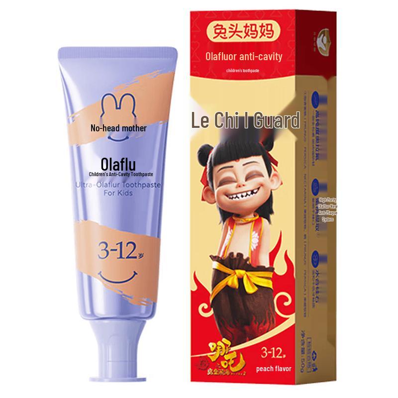 Rabbit Head Mama Olaflur Kids Anti-Cavity Toothpaste