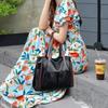 Large Capacity Handbag for Women Soft Leather Shoulder Width Crossbody Bag Retro Bucket Bag Handbag 2026 New Casual Shoulder Bag