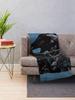 Gundam Deathscythe Hell Custom Throw Blanket for Home Decor and Cozy Comfort