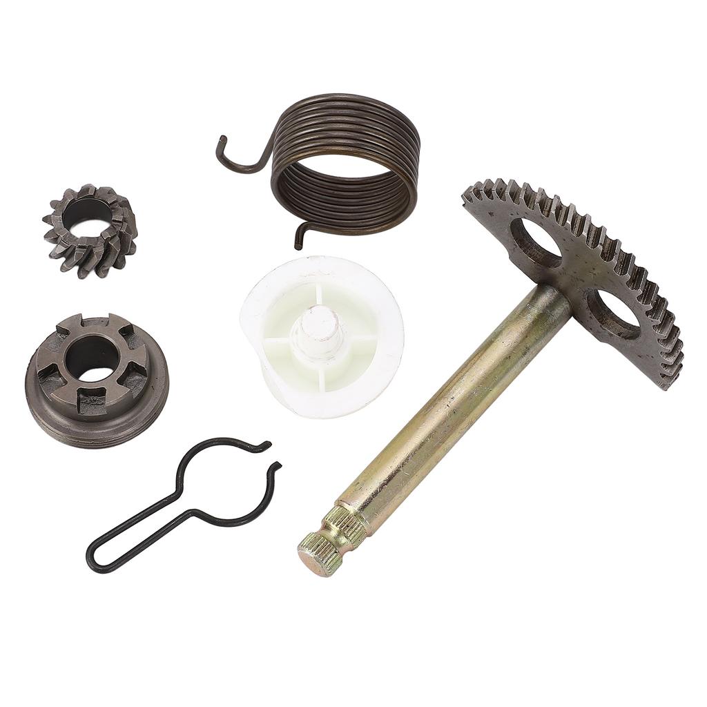 6PCS Kick Start Shaft Gear Assembly Set Metal Alloy Professional Safe Stable Performance for PW50 All Models
