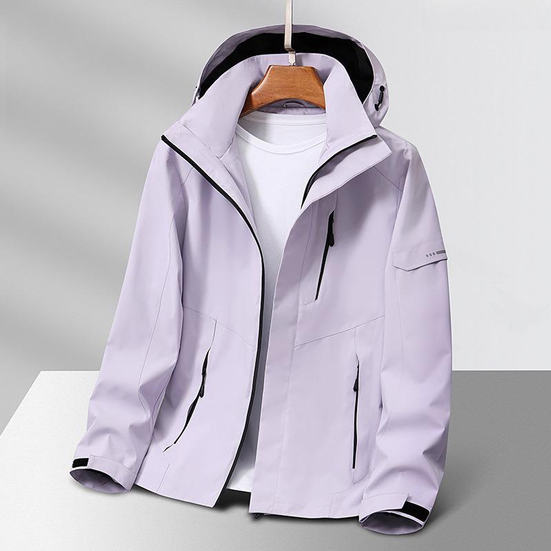 Jackets Men's and Women's Single-layer Jackets Outdoor Loose Windproof and Waterproof Travel Jackets