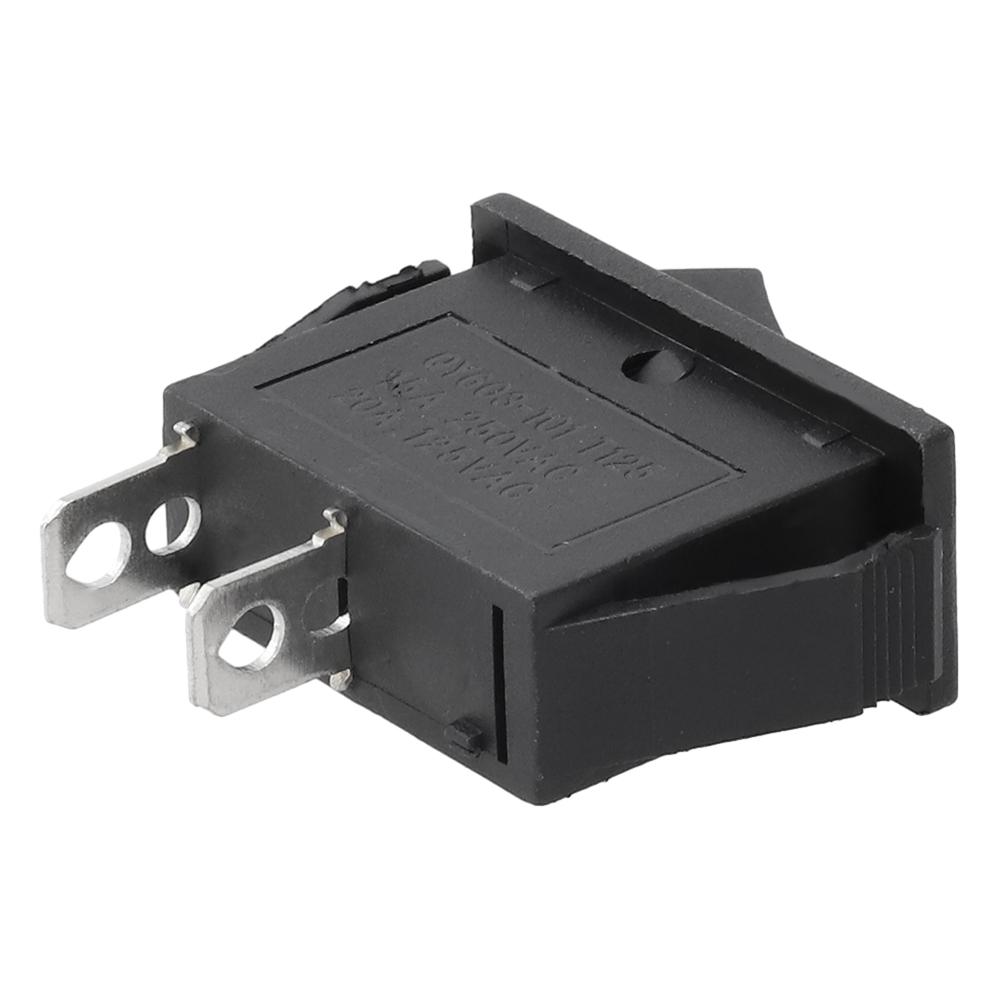 Rocker Rocker Switch SPST 15A 2 Position 30.5mm X 13.5mm X 31mm