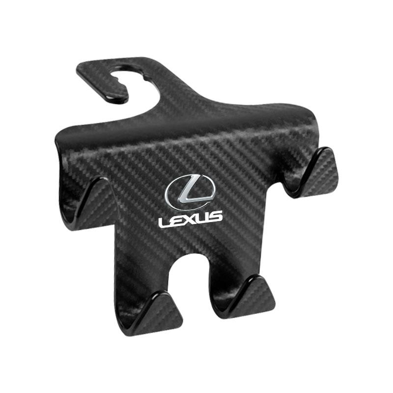 2 Stück Auto-Kopfstützenhaken Auto-Rücksitz-Organizer Zubehör Für Lexus IS250 Ct200h LS430 LX570 NX300h IS300h RX330 ES300h UX250h