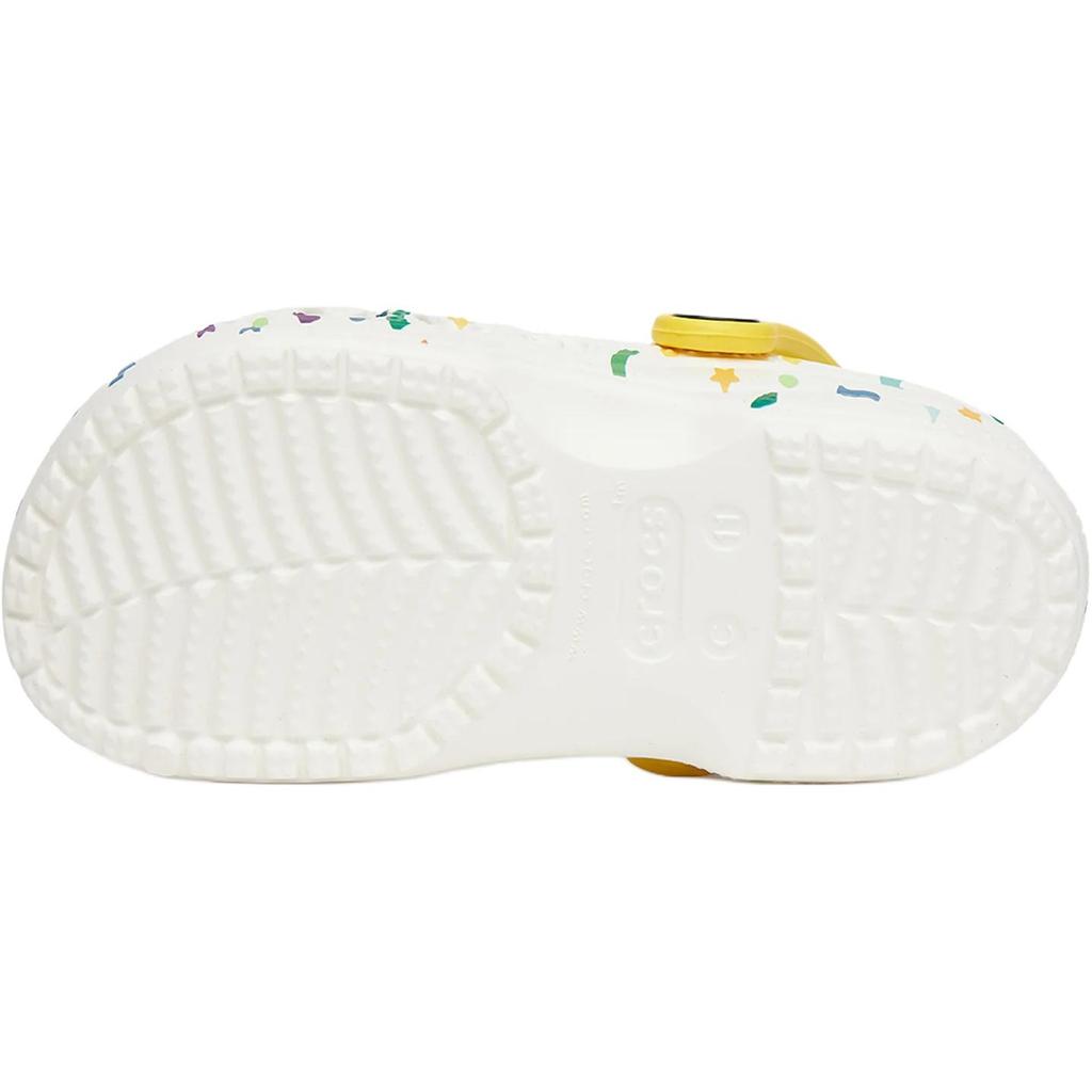 Crocs Baya Seasonal Printed Comfortable Versatile Non-Slip Durable Low-Top Sandals Kids sandals White 209728-94S