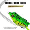 New! Thunder Frog Fishing Lure Lifelike Swimming Artificial Soft Bait With Double Hide Hook Fishing Gear