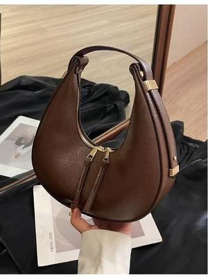 Versatile Small Retro Underarm Handbag - High-Value Dumpling Bag for Women