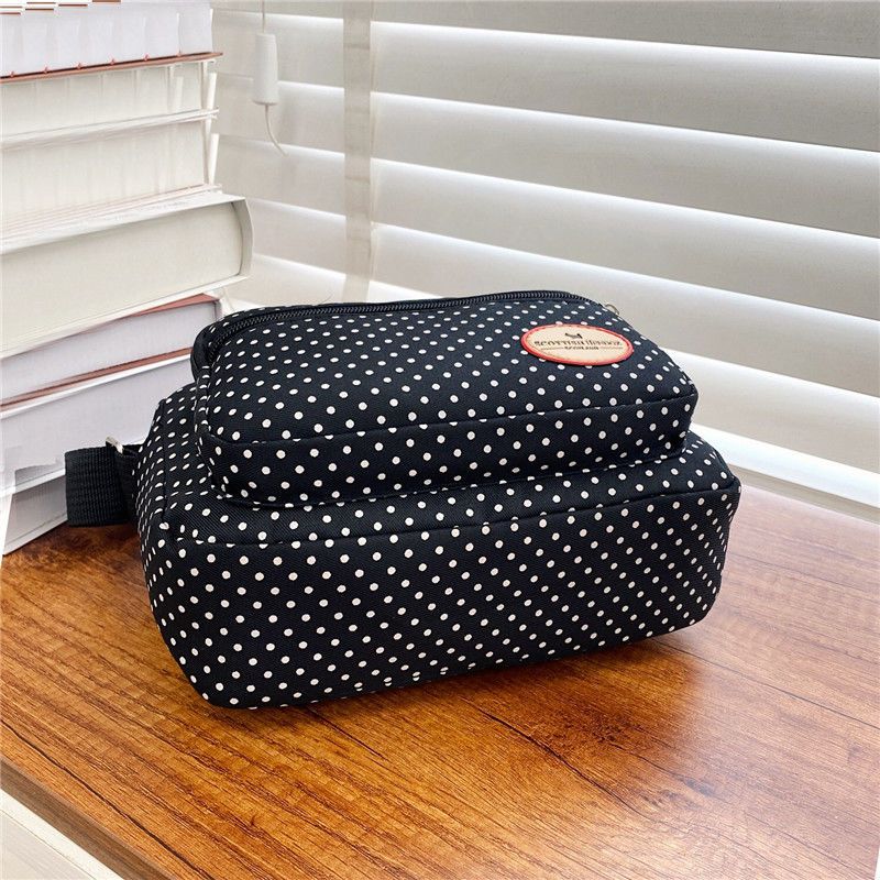 Women's Waterproof Cloth Bag Diagonal Cross Shoulder Bag Lightweight Casual Bag Middle-aged Mother's Shoulder Bag