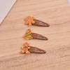 Autumn/Winter Cute Christmas Cookie Snowman & Tree Hair Clip - Festive Holiday Hair Accessories for Women
