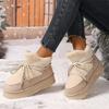 Autumn and Winter New Thick-soled Booties Faux Shearling Warm  Snow Boots Thickened Ankle Boots Over-the-knee Warm Women's Boots