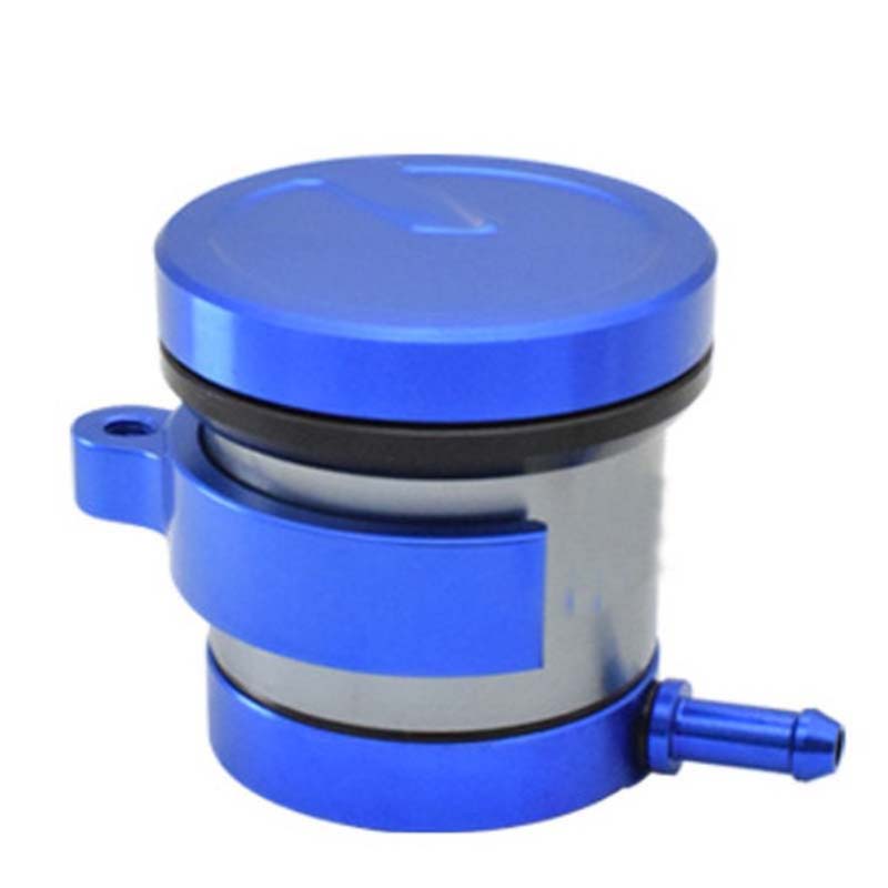Motorcycle Refitted Direct Push Pump Oil Pot Universal Brake Upper Pump Oil Cup Aluminum Alloy Oil Cup Large Row