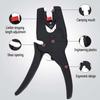 WX-D3 Automatic Wire Stripper, 0.08-10mm² Self-Adjusting Cable Cutting Scissors Pliers for Electronic, Electrician Crimping