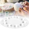 10 Grid Palette Aluminum Painting Tray Pottery Tools Art Supplies  for Craft Collection