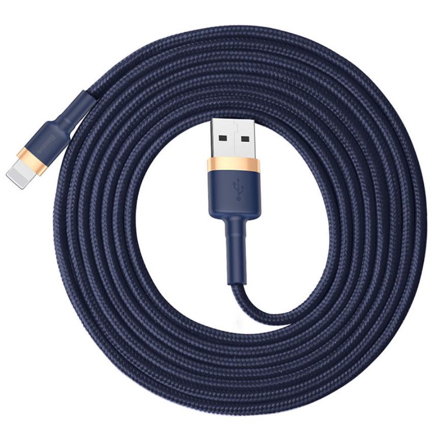 Baseus Fast Charging Cable for Apple iPhone 16 Pro, 14, 11, 7P - 30W Compatible Charger