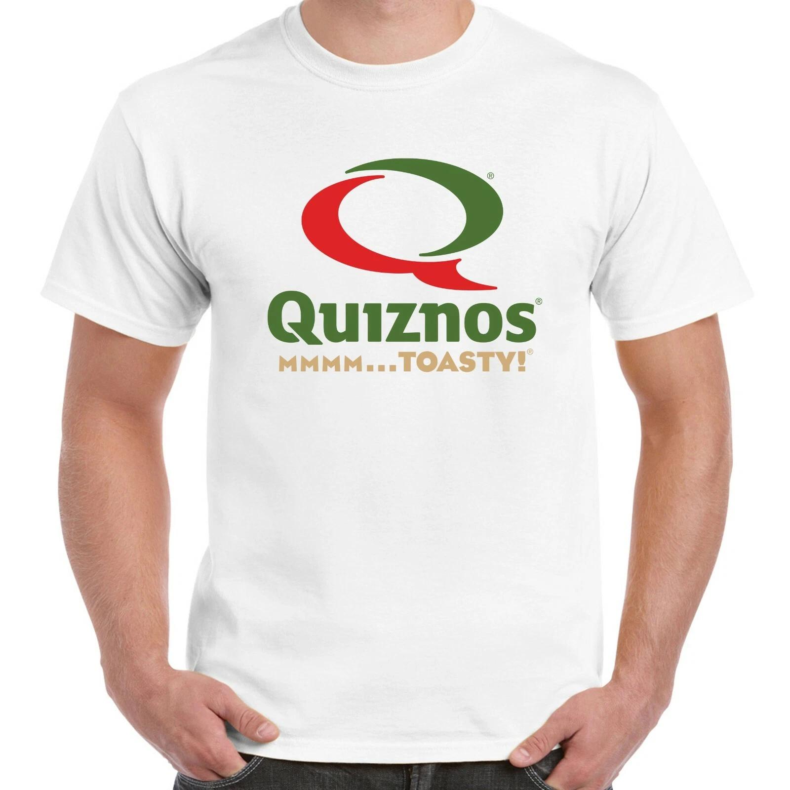 Quiznos T-Shirt - Quiznos Subs - Defunct Sandwich Chain - 100% Preshrunk Cotton S