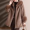 XUEXI Women's Thick Faux Fur Hooded Winter Coat