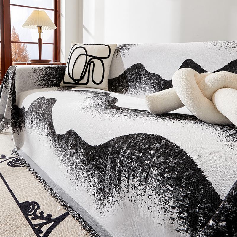 

Высококачественный чехол для дивана, полностью покрытый чехол для дивана Four Seasons, универсальный синельный чехол для дивана с защитой от кошачьих лап, пыленепроницаемый универсальный чехол для дивана 180*230cm