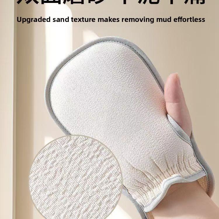 

Отшелушивающая мочалка для тела, многоразовая мочалка для душа для мягкого очищения кожи белый