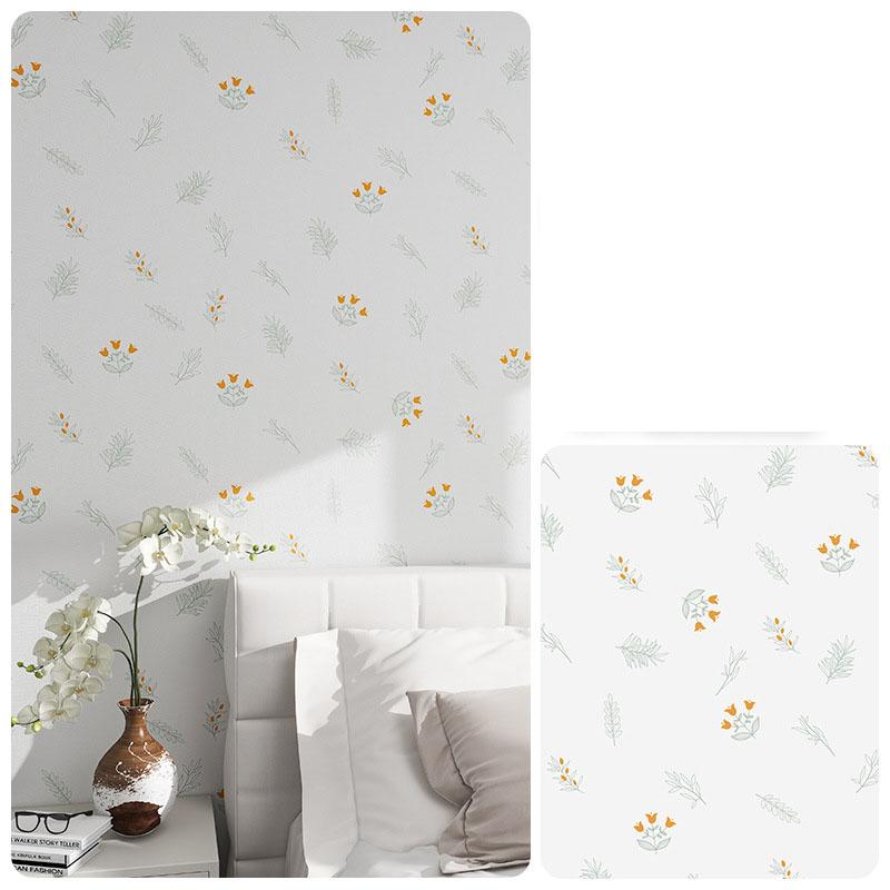 Self-Adhesive Waterproof Wallpaper Anti-Mold Washable Print Non-Slip Wear-Resistant Bedroom Living Room Accent Wall Decor