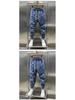 Men's Rogue Style Elastic Slim-Fit Nine-Point Jeans with Drawstring - Versatile for Spring and Autumn