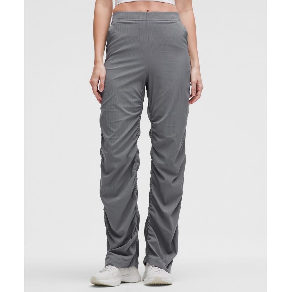 

Lululemon Dance Studio Slim Fit High Rise Flared Pant Solar Grey XXXS