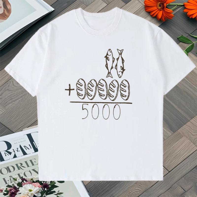 

Hot Sale Print 100% Cotton Loose T Shirt Crew Neck Casual Summer Short Sleeve T-shirts Streetwear Tops Unisex Fashion Clothing S разноцветный