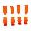 Silicone Thumb Knife Stainless Steel Thumb Knife Picker for Peel Pick Vegetables Pepper Beans Flat Knife