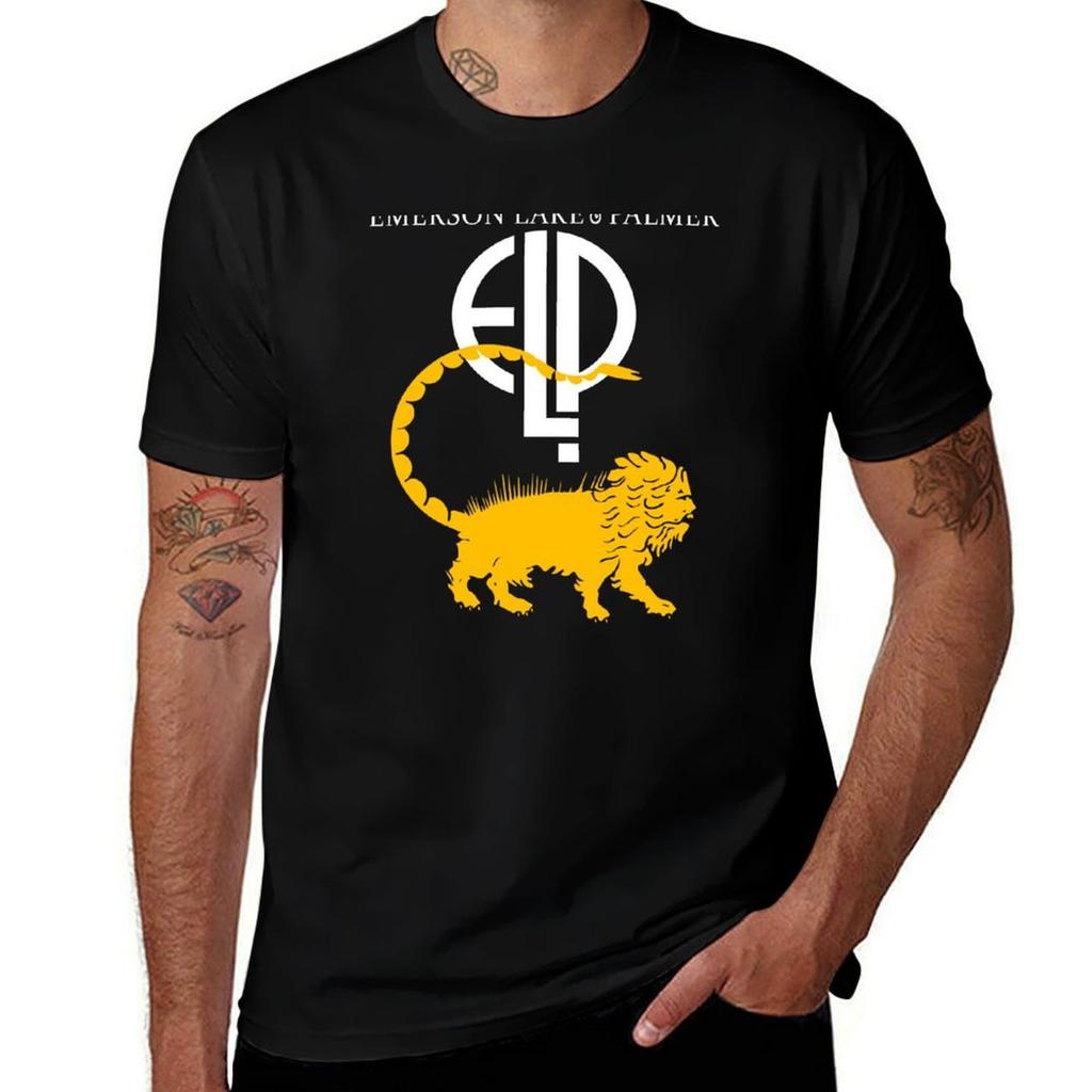 Elp Emerson Lake And Palmer Unisex's T-Shirt Light Athletic Short Sleeve Tee Shirt