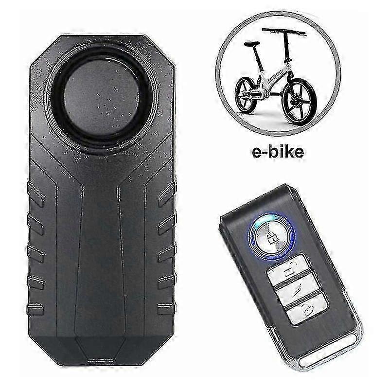 Motorcycle Anti-Theft Alarm - Remote Control - 113dB Super Loud - Pack of 1