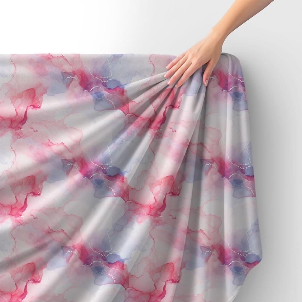 Royal Samt Stoff Polyester Zum Nähen - Motiv Abstraktion - Rdx2705