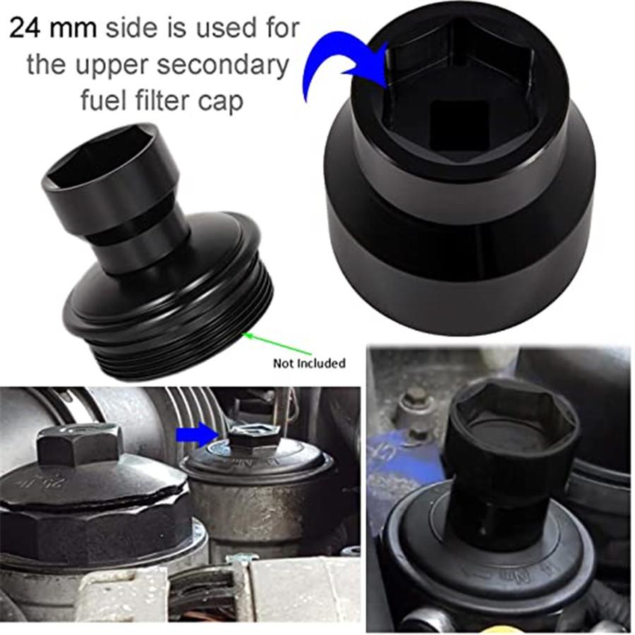 Kraftstofffilter Ölfilter Entferner Sschlüssel 24mm 35mm 36mm Für Ford 6.0L 6.4L